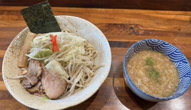 Wok-fried Miso Tsukemen