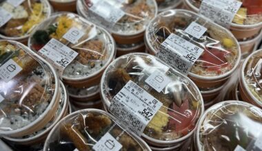 Prepared foods in Japan’s supermarkets: cheap, filling, and just yum!