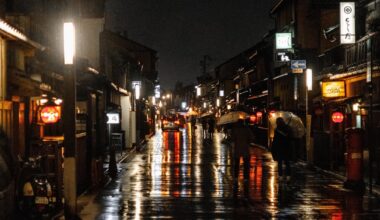 Rainy Kyoto (Dec 2022)