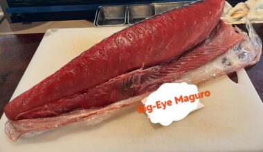 33lb, Fresh Big-Eye Maguro